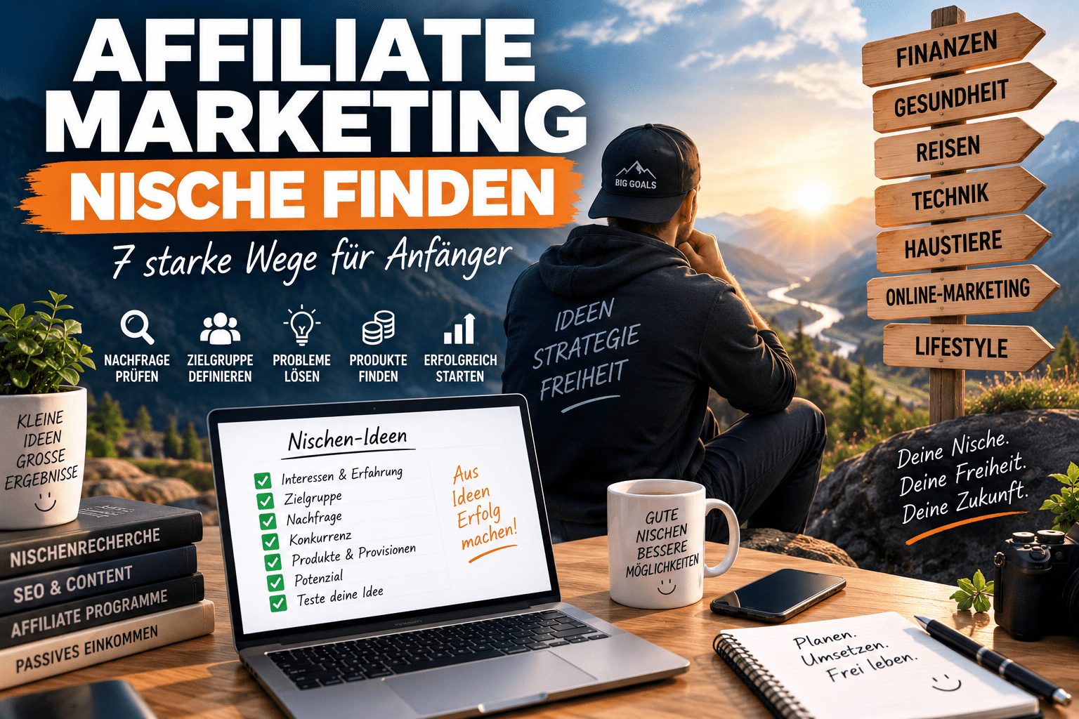 Affiliate Marketing Nische finden: 7 starke Wege für Anfänger 1 Affiliate Marketing Nische finden
