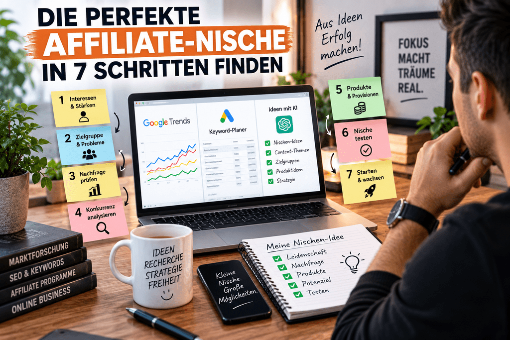 Affiliate Marketing Nische finden: 7 starke Wege für Anfänger 3 Affiliate Marketing Nische finden