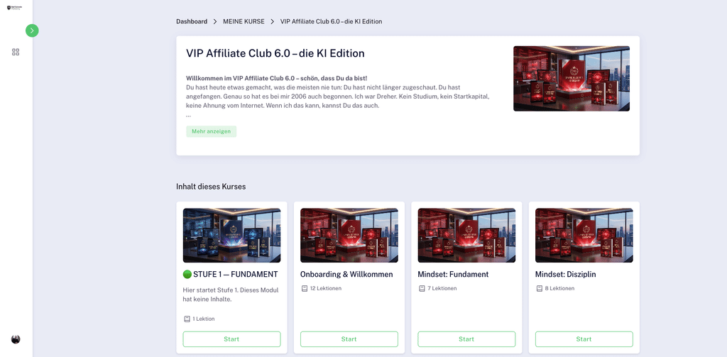 VIP Affiliate Club 6.0 Erfahrungen: Echte Einblicke in den Kurs 8 VIP Affiliate Club 6.0 Test
