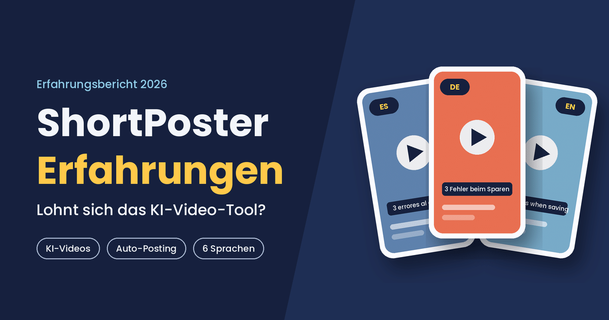 ShortPoster Erfahrungen – KI-Tool für Short-Form-Videos